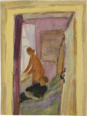 Чернецов Владимир Семенович. В комнате